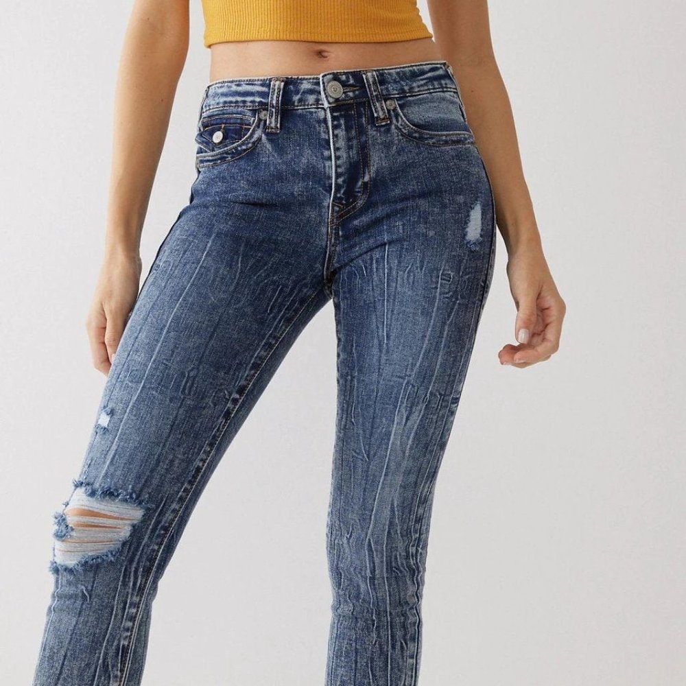 True Religion Halle Mid Rise Skinny Jeans NWT